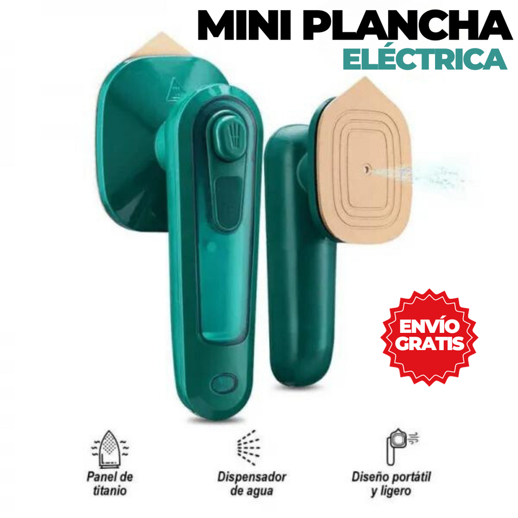 NOVEDOSA MINI PLANCHA A VAPOR